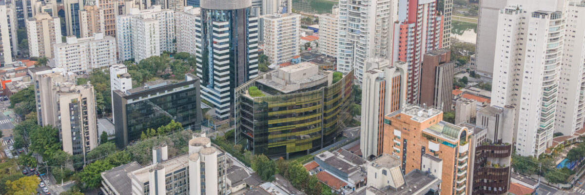 Edifício Arquiteto Carlos Brakte - Visão aérea