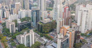 Edifício Arquiteto Carlos Brakte - Visão aérea